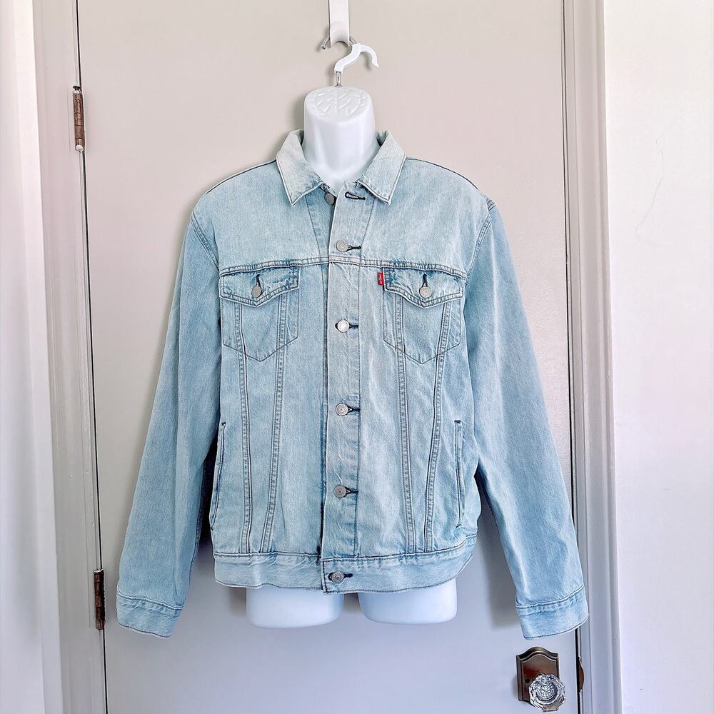 Vintage Levi Strauss Men's Denim Jacket - Large